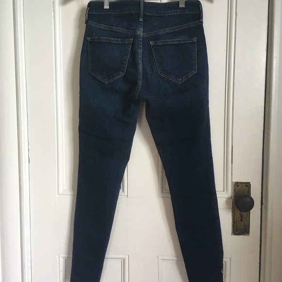 Old Navy Rockstar Mid-Rise Ankle Front Seam 2 - Picture 3 of 9